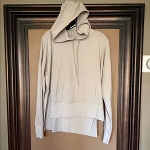 Athleta Hi/Low side slit Hooded Top for Women